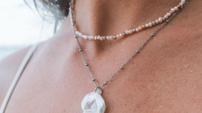 Ocean-Inspired Gold Medallion Necklace for Timeless Coastal Style