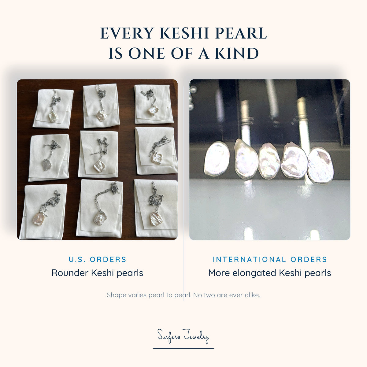 Keshi Pearl Medallion Necklace