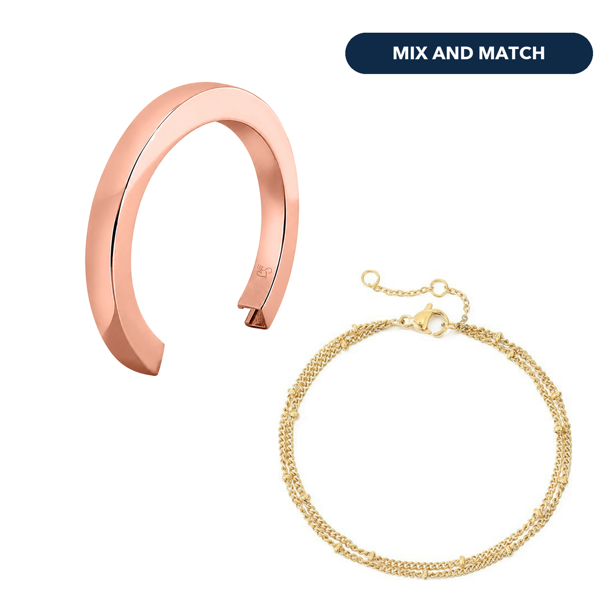 The Hair-tie Hider Bracelet Stack