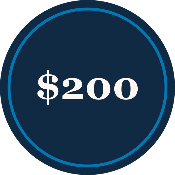 gift card $200 swatch