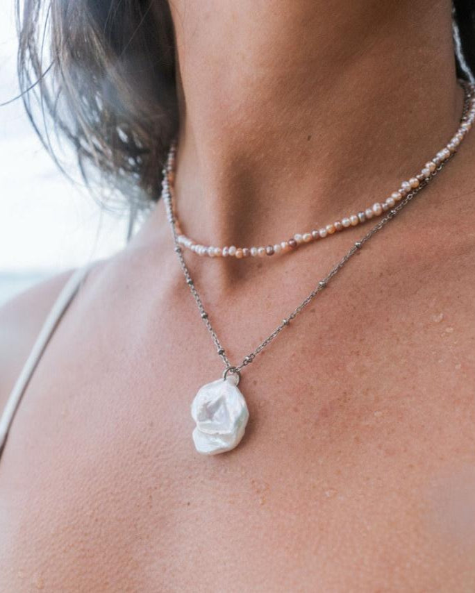 Ocean-Inspired Gold Medallion Necklace for Timeless Coastal Style