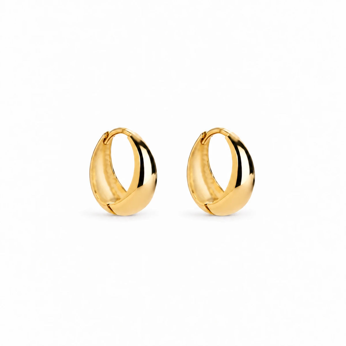 Chunky Hoops - Gold