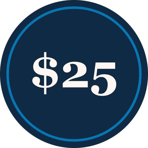gift card $25 swatch